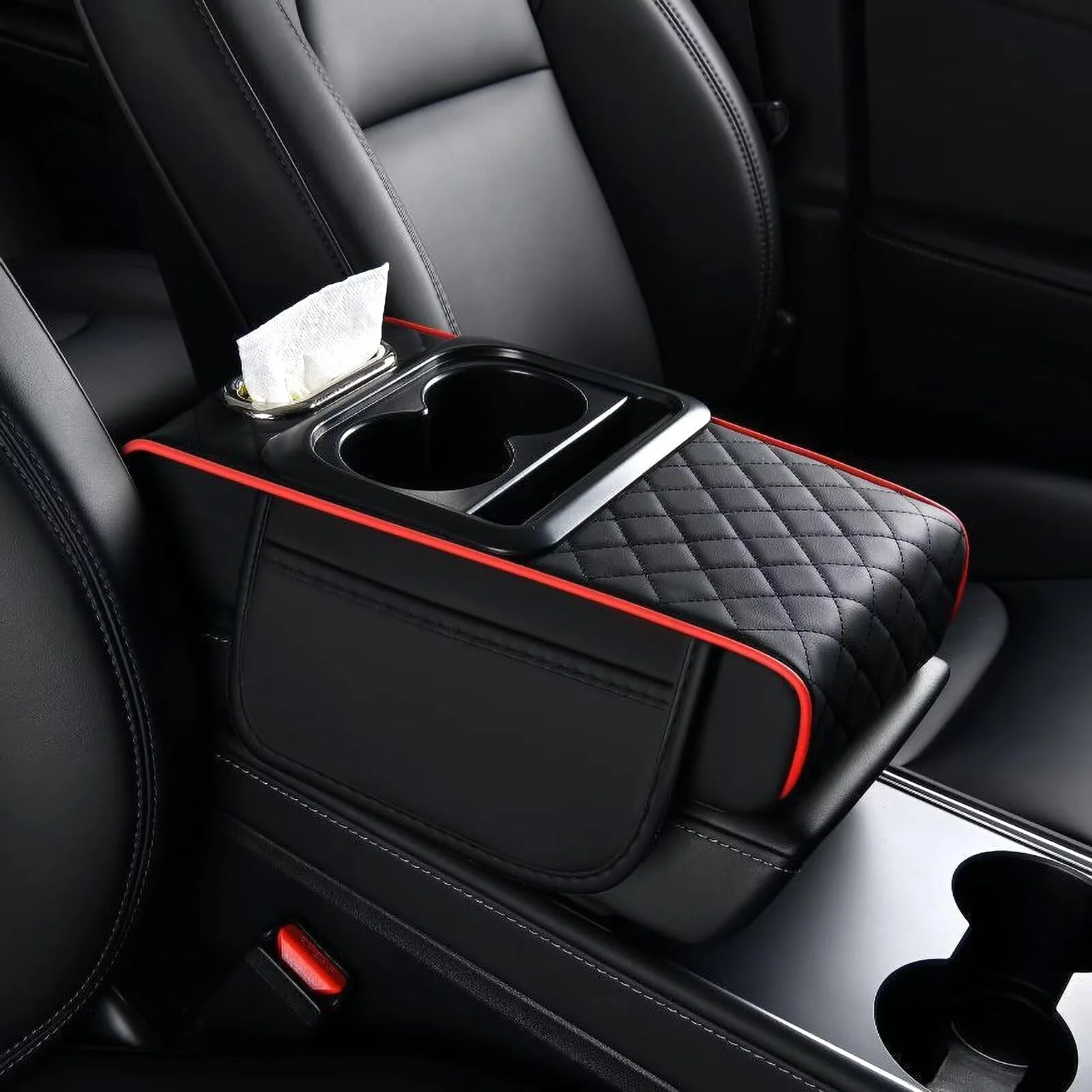 Funda de consola central 5 en 1 para Toyota Solterra Redline