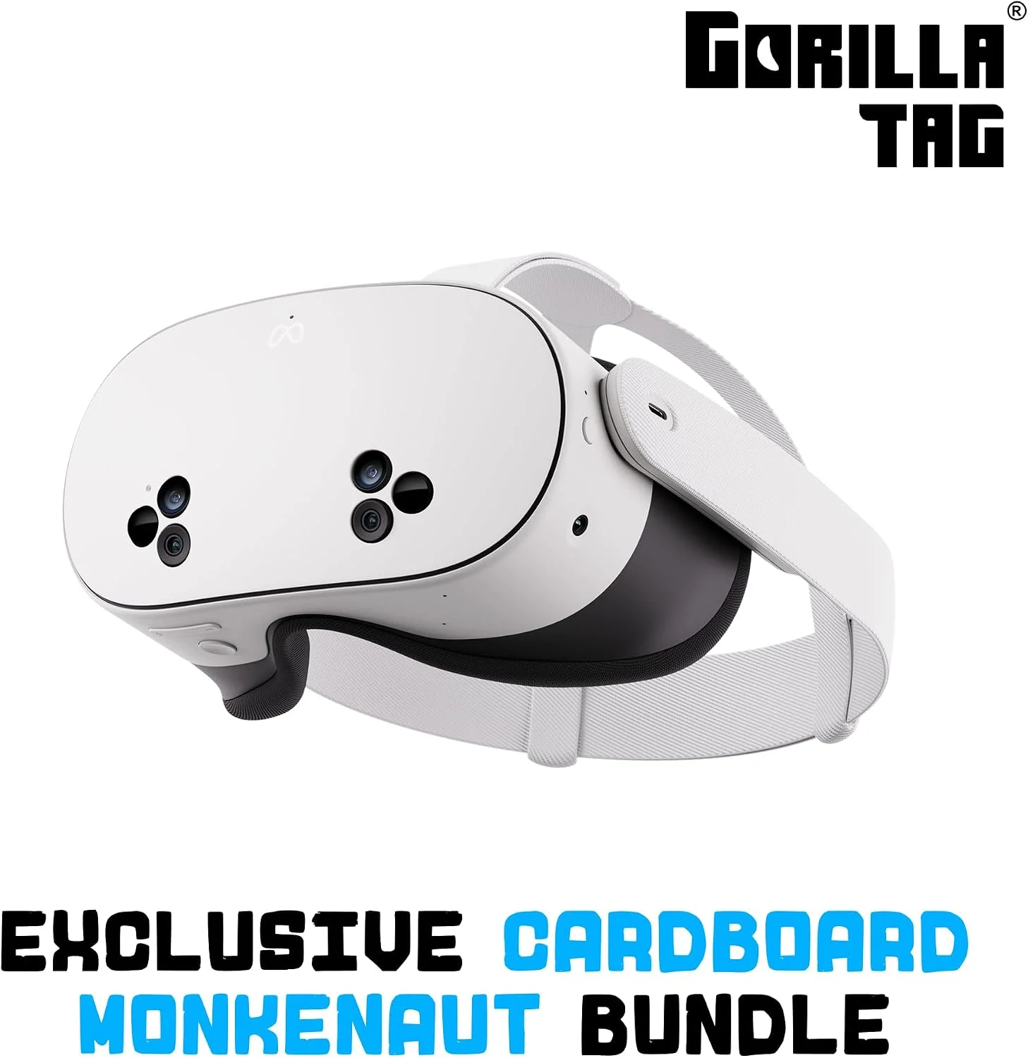 Lentes de Realidad Virtual Meta Quest 3S 128GB con Bundle Gorilla Tag