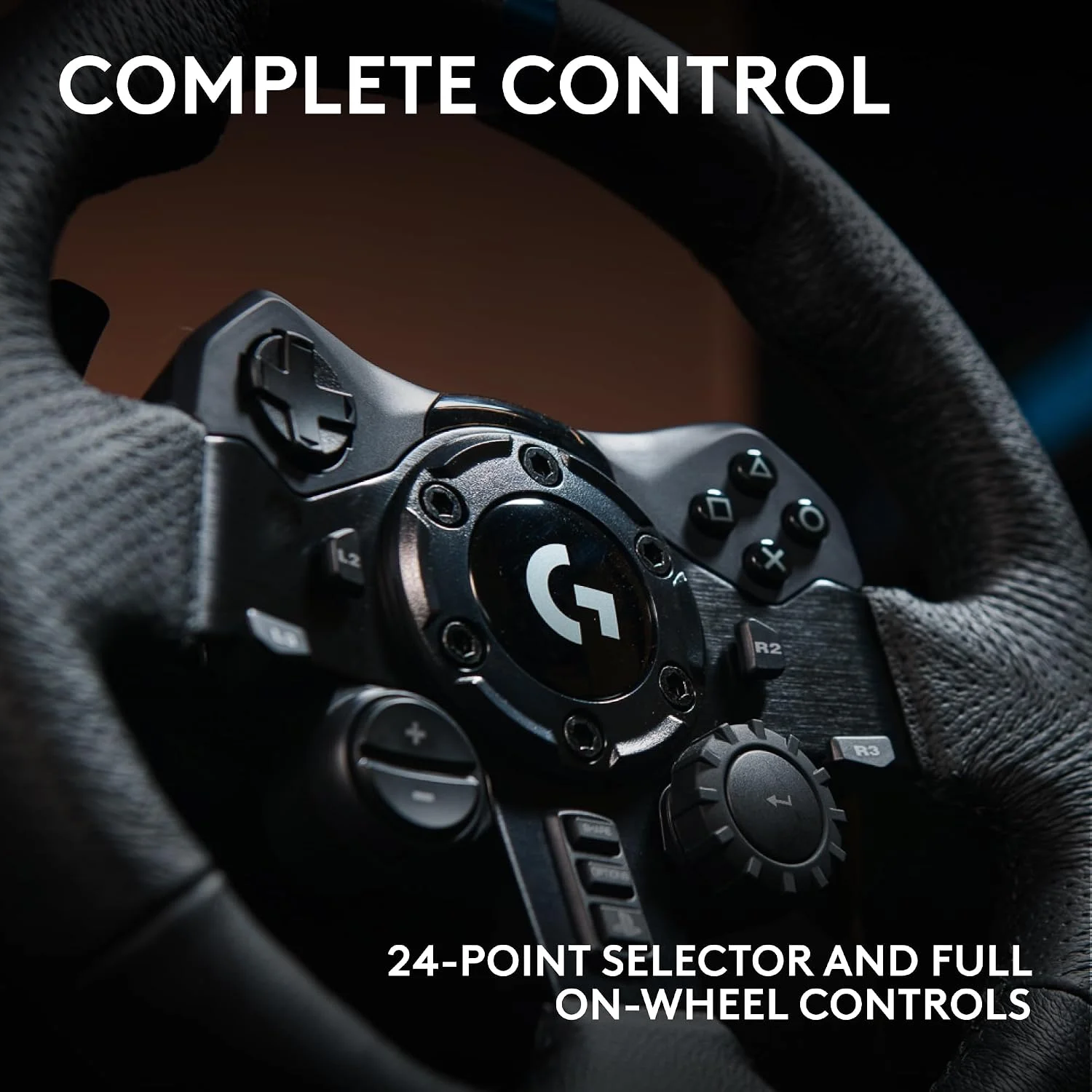 Logitech G923 TrueForce - Volante y pedales (PS5/PS4/PC)