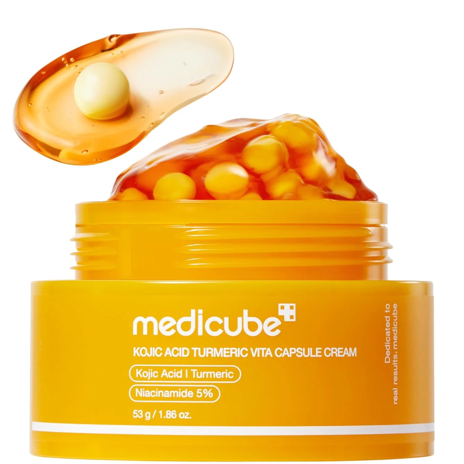 Crema Medicube Capsule con Ácido Kójico y Cúrcuma para Tono Desigual