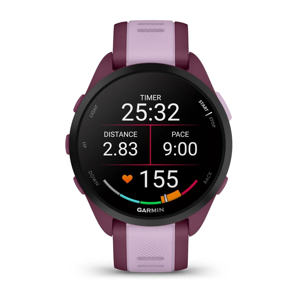 Garmin Forerunner 165 Smartwatch Música, Pantalla AMOLED, Métricas Avanzadas De Entrenamiento Y Recuperación