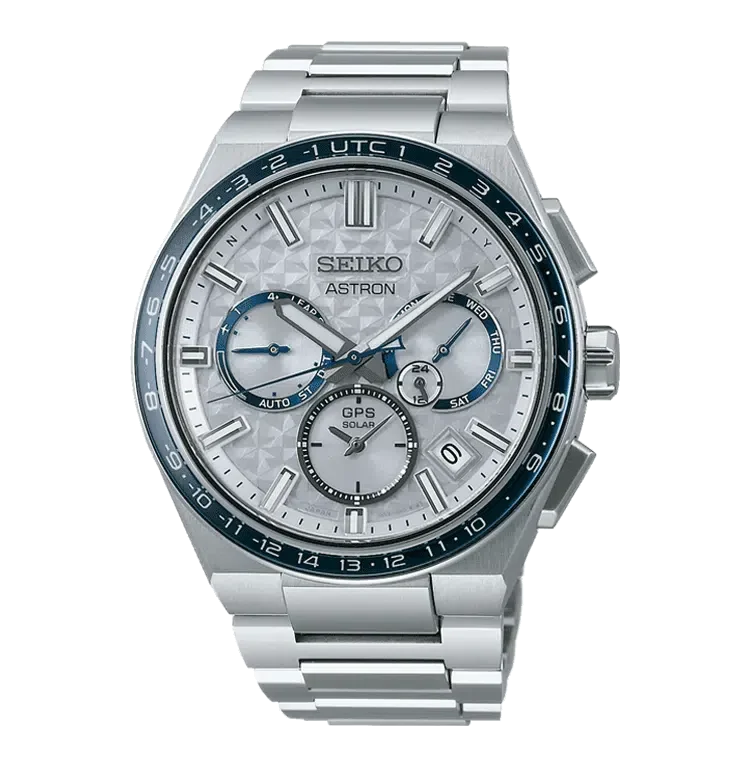 Seiko Astron GPS Solar Cronógrafo SSH135 Edición Limitada Esfera Blanca