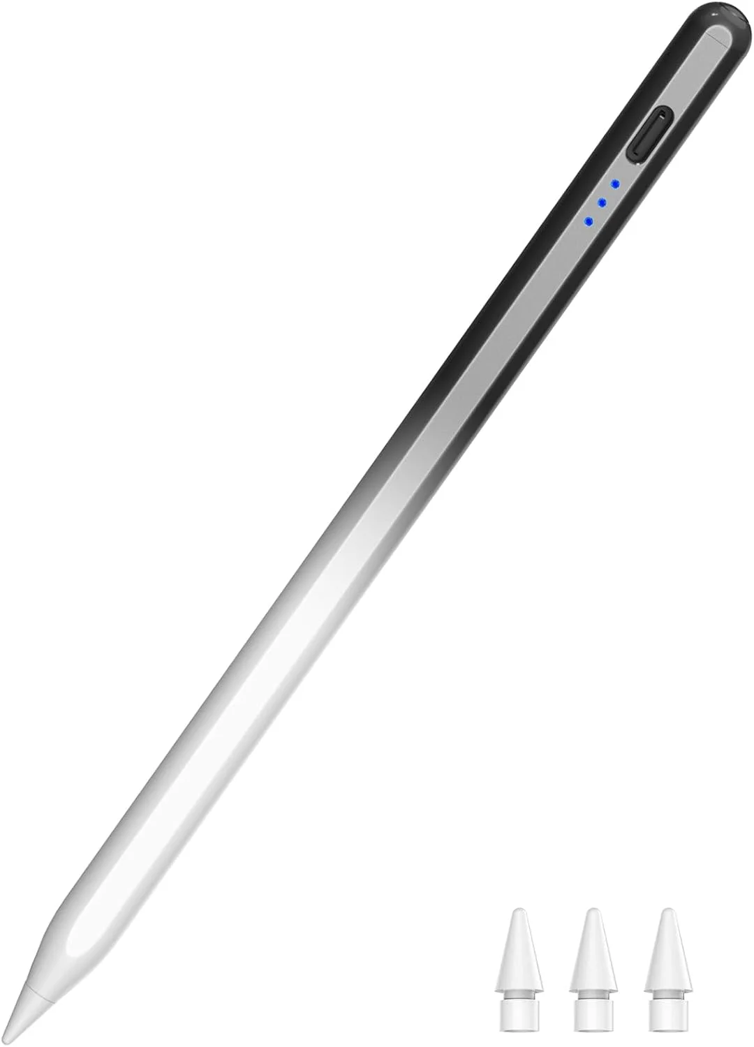 Lápiz stylus Hatoku para iPad 2018-2026 negro y blanco