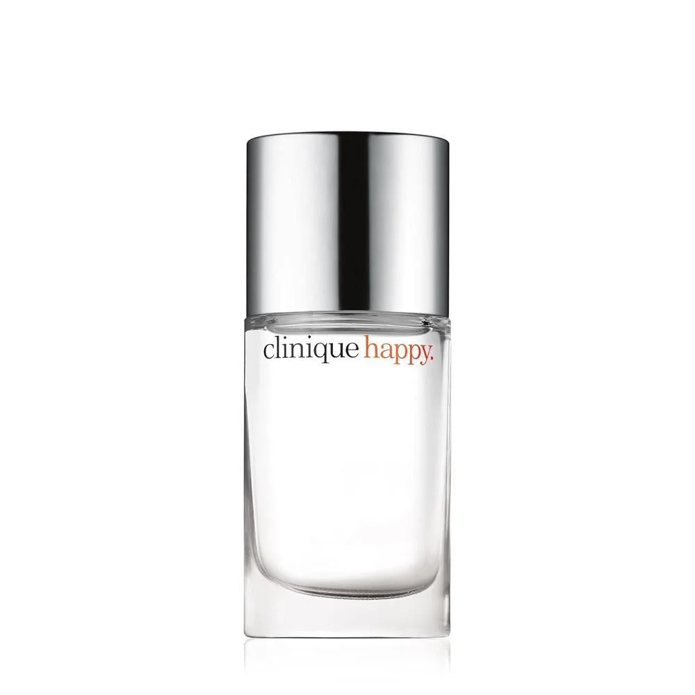 Perfume Clinique Happy para mujer con notas cítricas y florales frescas, Eau de Parfum