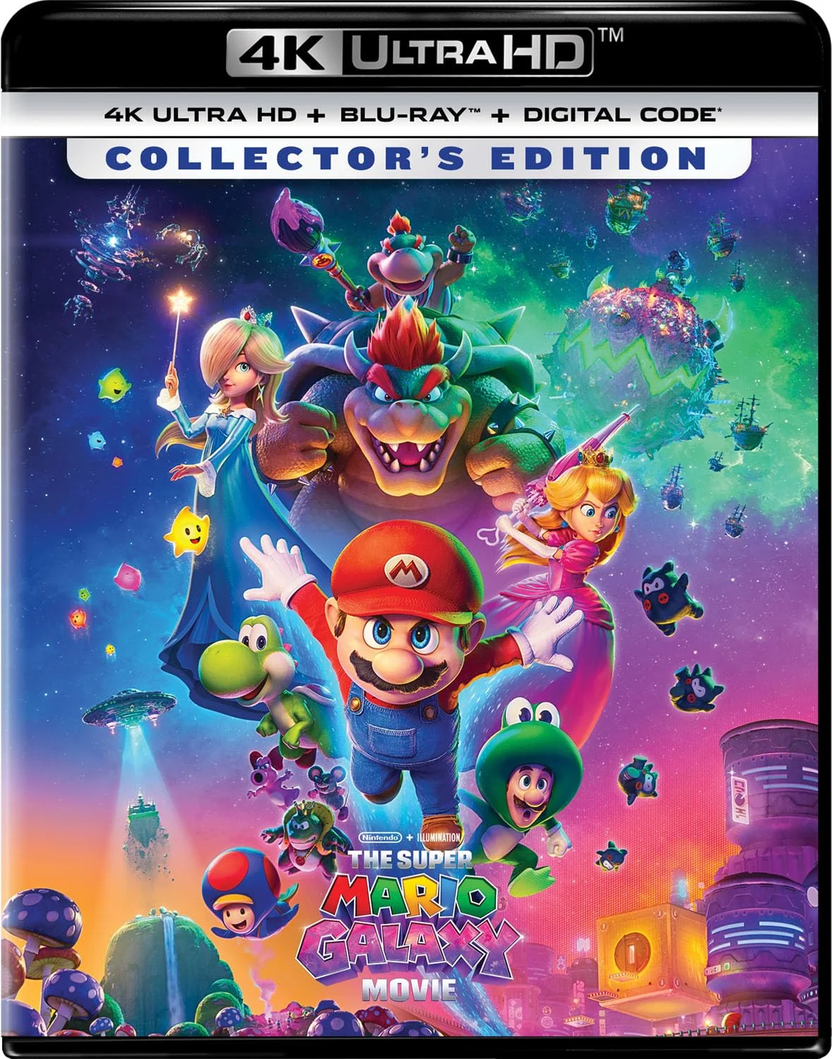 DVD/Blu-ray The Super Mario Galaxy Movie 4K Ultra HD + Blu-ray + Digital