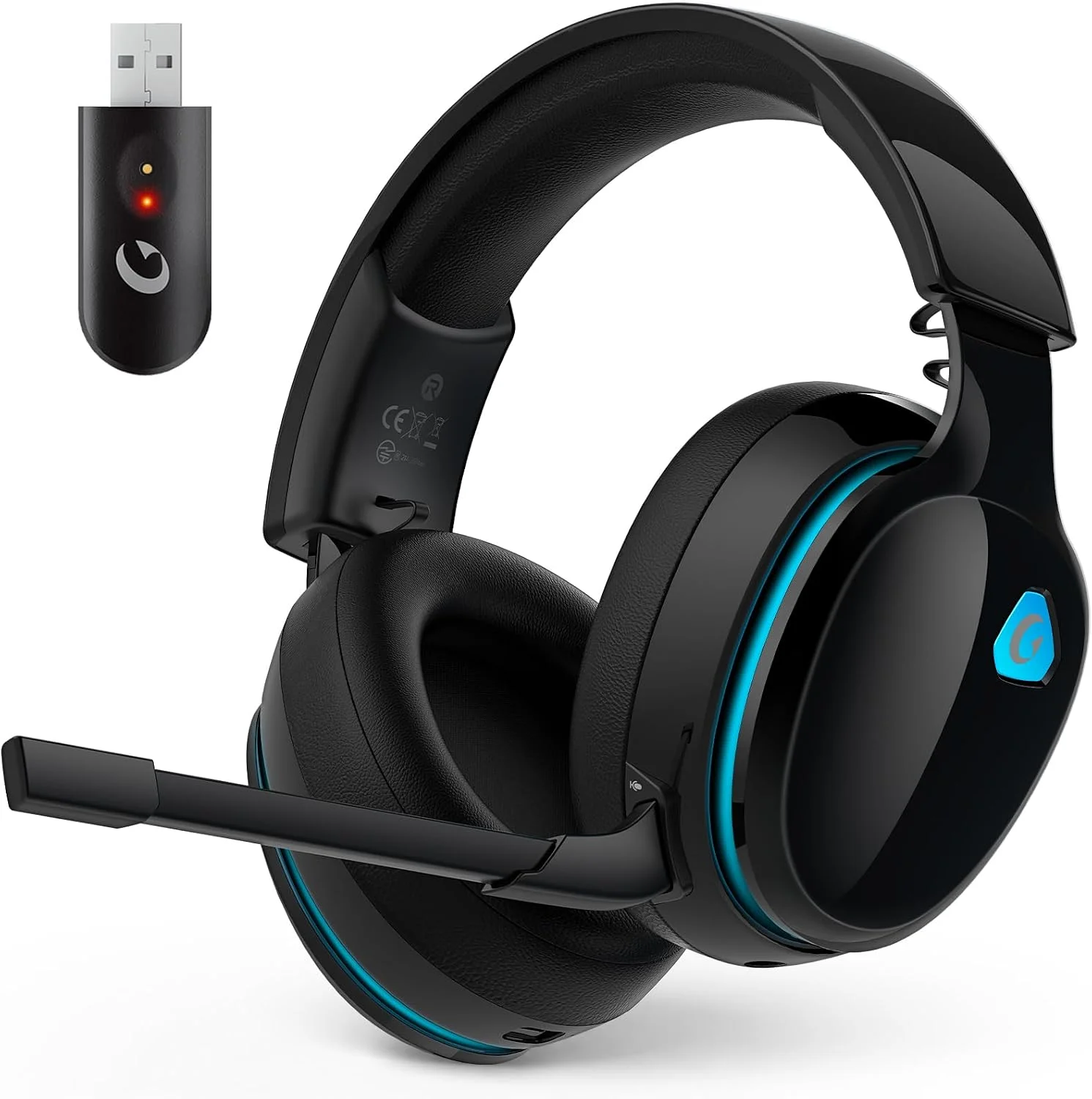 Audífono gamer AOC inalámbrico 2.4GHz