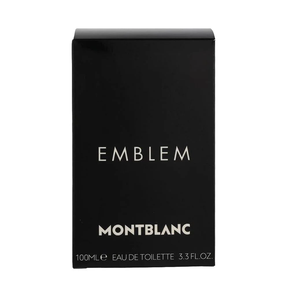 MONTBLANC Emblem Eau de Toilette con notas de pomelo, canela y pachulí, fragancia amaderada y aromática de larga duración