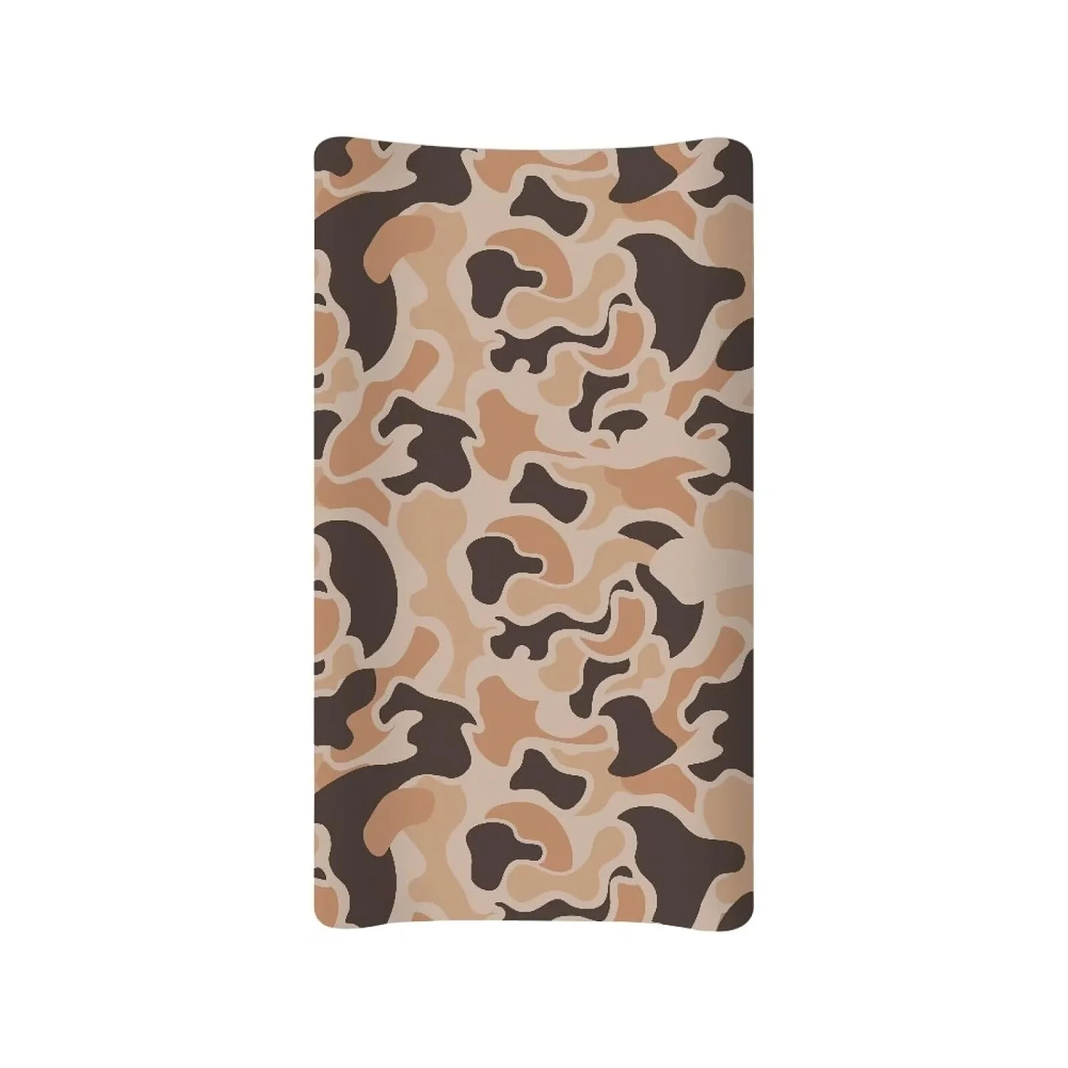 HUISEFOR Camo Hunting Duck Diaper Change Table Covers for Girls Diaper Changing Pad Cover for Baby Easy to Install Changing Mat Cover