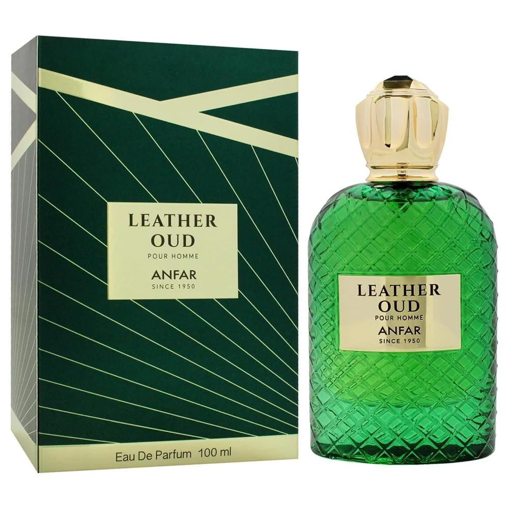 Leather Oud para hombre, fragancia amaderada con vetiver, sándalo, pachulí, amyris, cedro, clavo y cardamomo