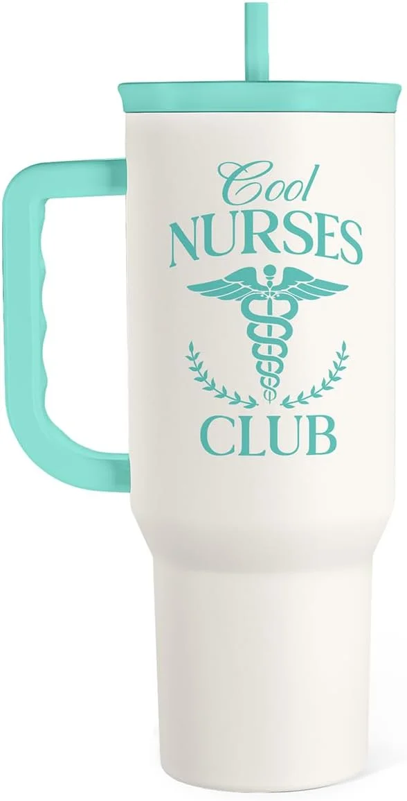 Vaso térmico Sandjest con asa 40 oz acero inoxidable