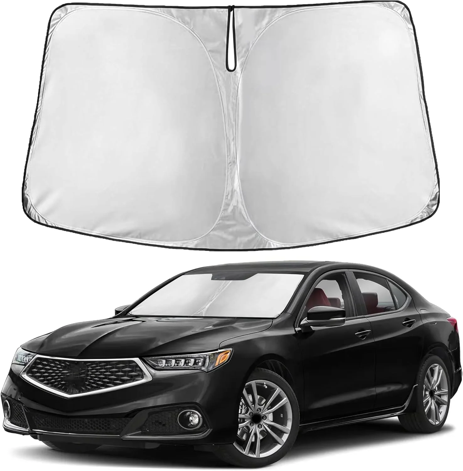 Parasol para parabrisas EcoNour compatible con Acura TLX 2015-2020
