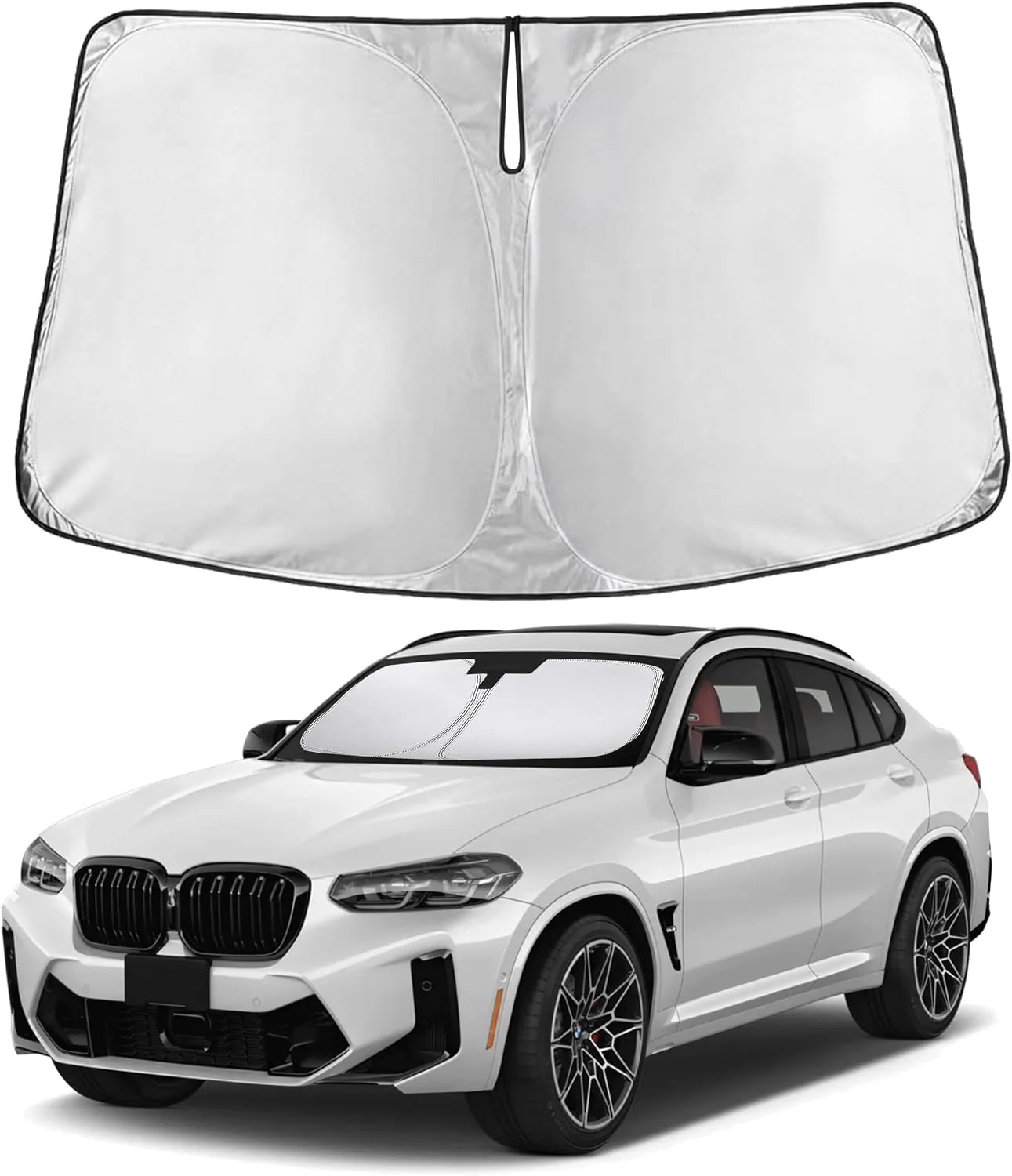 Parasol para parabrisas EcoNour compatible con BMW X4 2019-2025