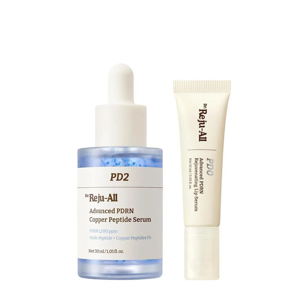Dr.Reju-All PDRN Plumping Duo: Suero Facial Y Labial PDRN + Péptido De Cobre
