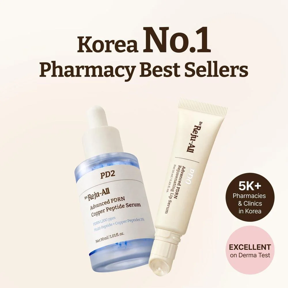 Dr.Reju-All PDRN Plumping Duo: Suero Facial Y Labial PDRN + Péptido De Cobre