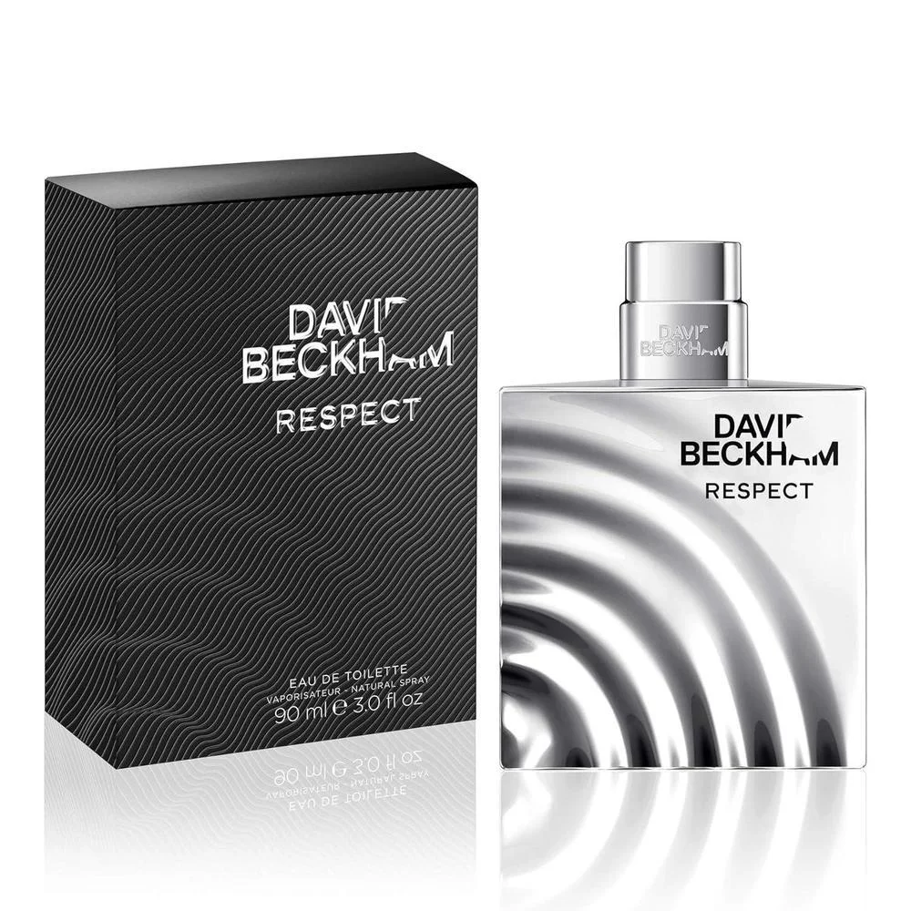 David Beckham Respect para hombres, fragancia aromática amaderada con cardamomo y musgo de roble, larga duración