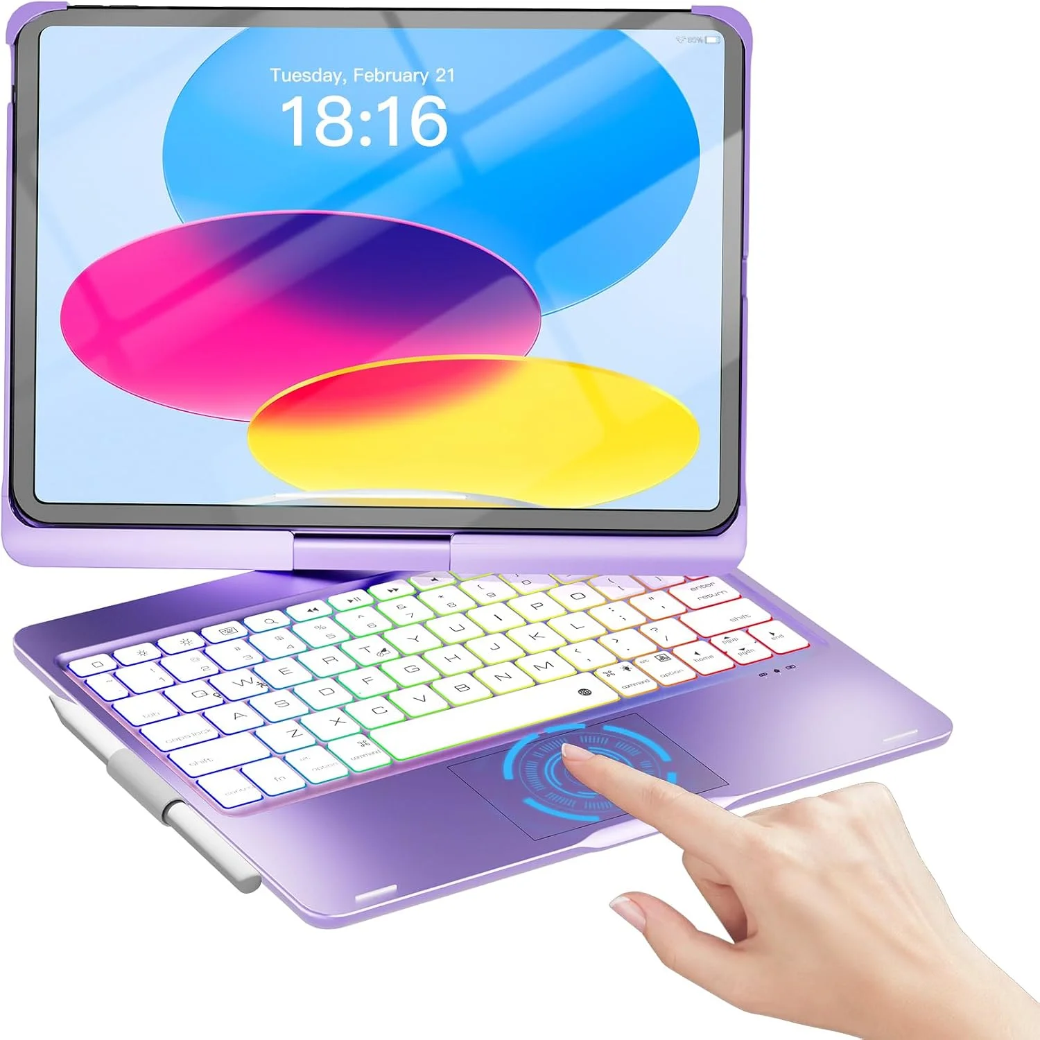 NOKBABO Keyboard Case for iPad 10/11th A16, iPad Air 11(M4/M3/M2)
