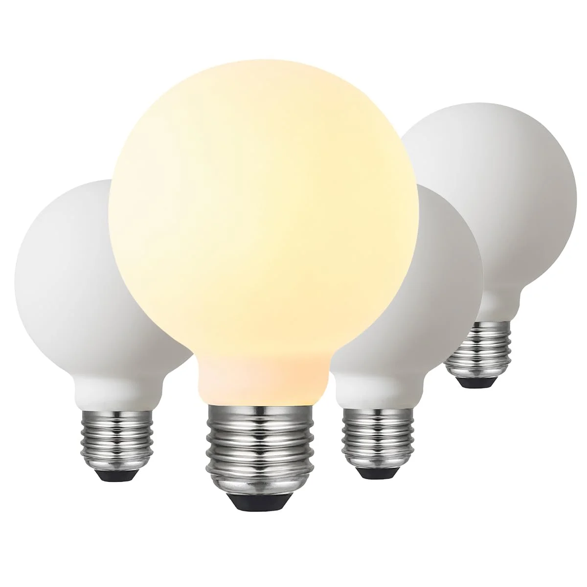 Ampolleta LED G25 Liii&ARTMAN 6W Dimmable Blanco Mate 2700K CRI95 Pack 4