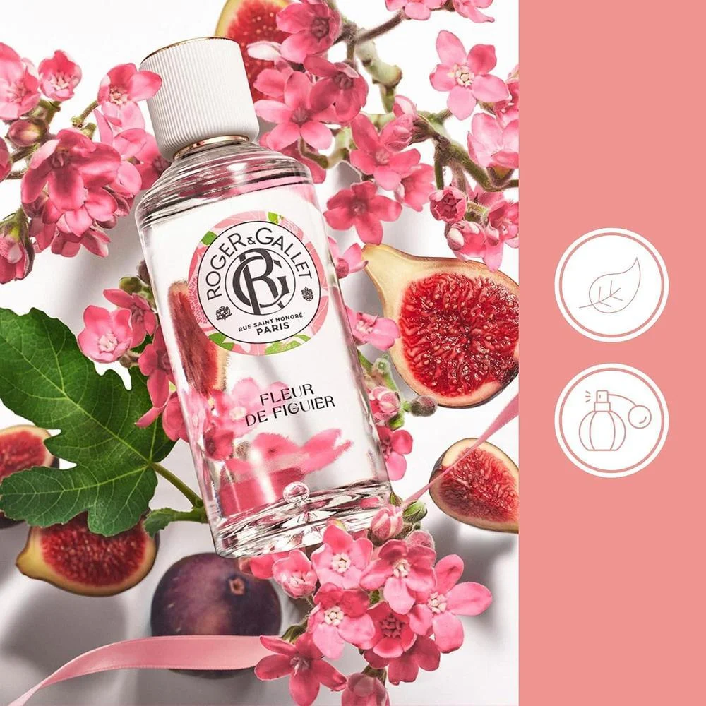 Spray de agua fragante ROGER & GALLET, fragancia refrescante diaria para mujeres con ingredientes naturales