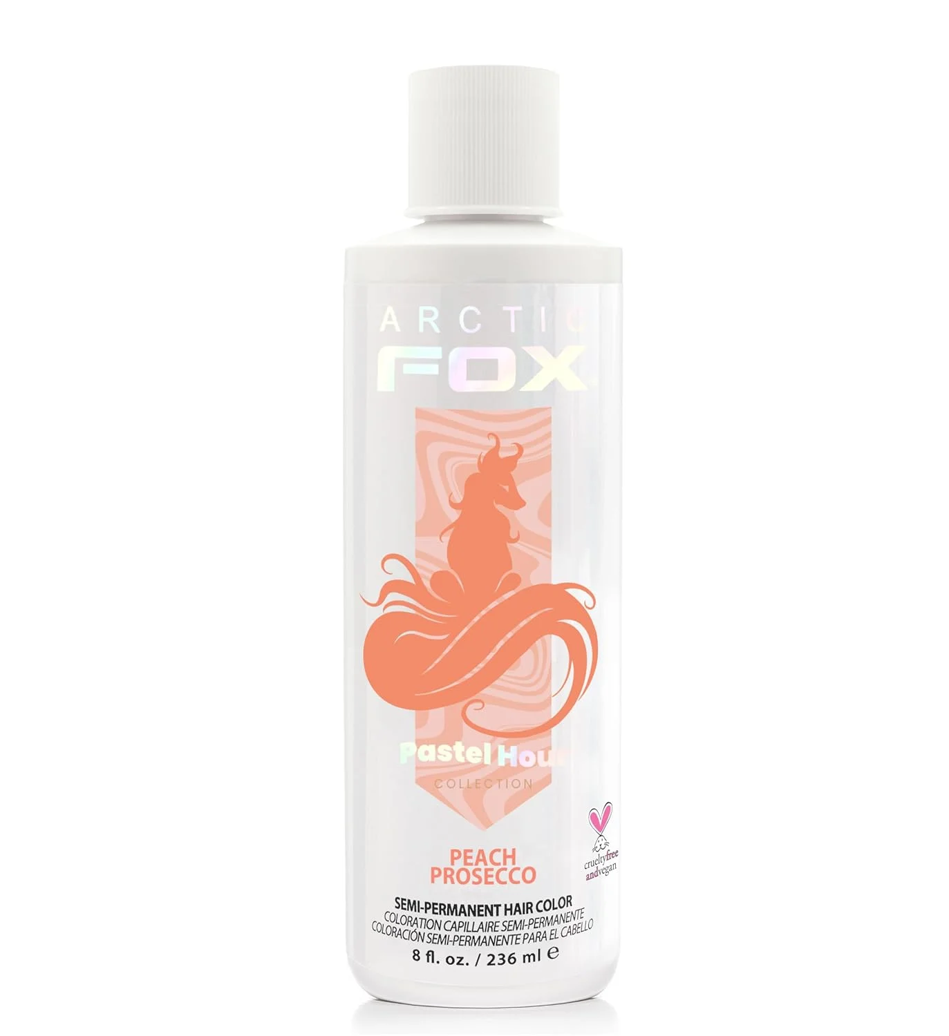 Tintura Capilar Arctic Fox Semi Permanente Peach Prosecco 8 fl oz