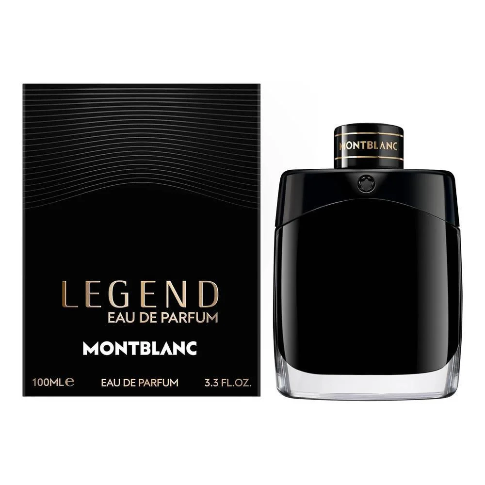 MONTBLANC Legend Eau de Parfum, fragancia duradera con notas de violeta, geranio y madera vibrante, tipo fougère aromático