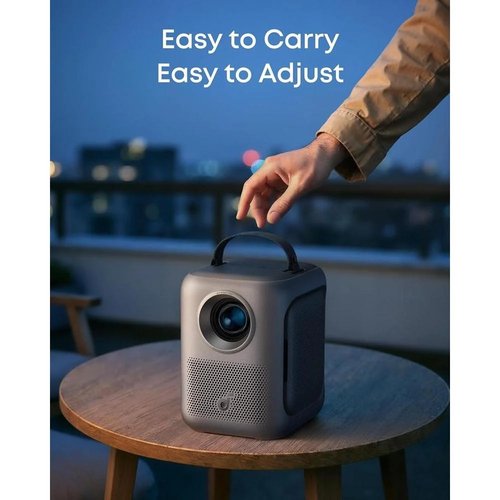 Anker Nebula P1i Proyector portátil 1080P FHD con WiFi, Bluetooth, enfoque automático, diseño abatible y altavoz integrado