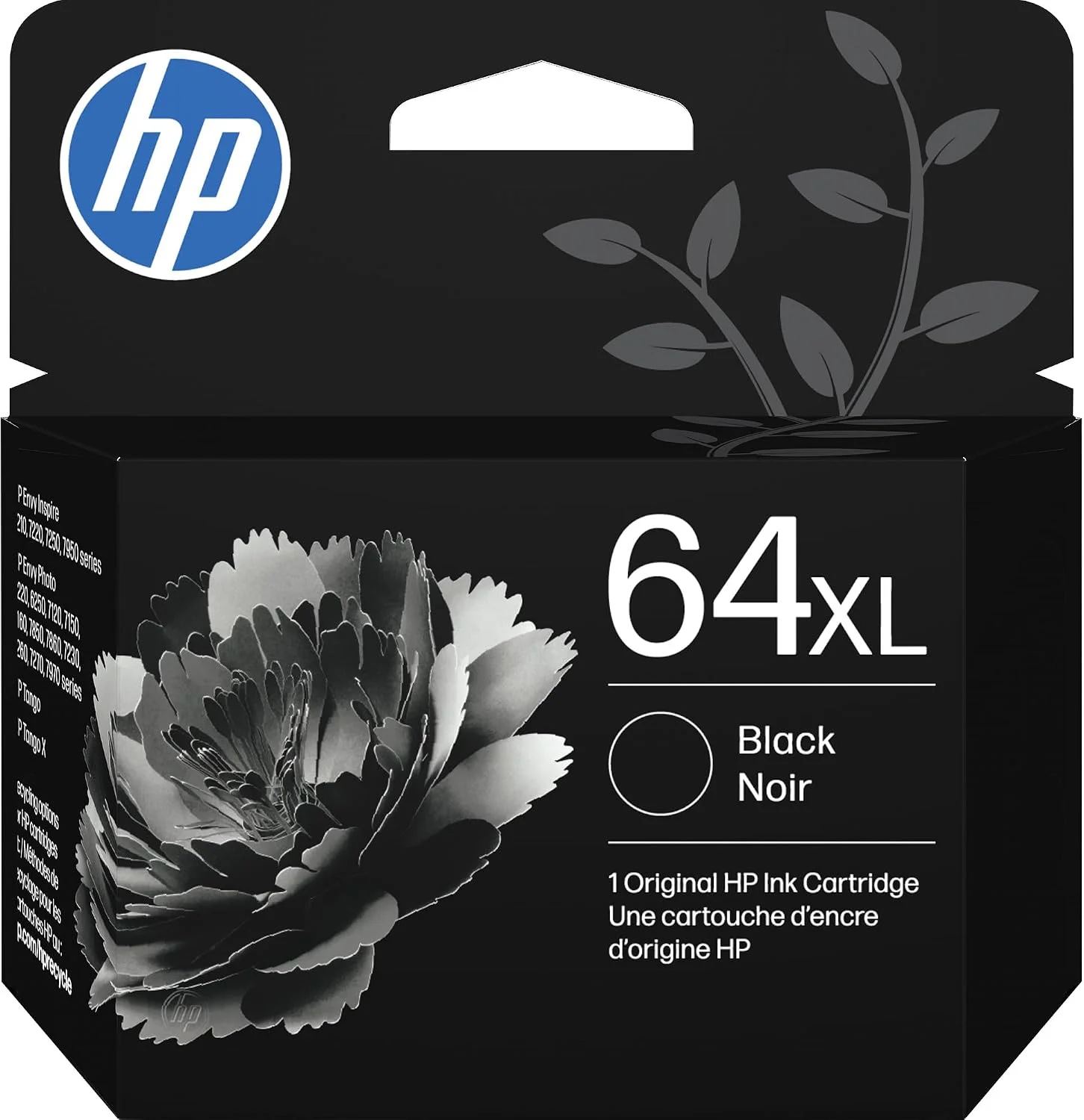 Cartucho de tinta HP 64XL negro de alto rendimiento