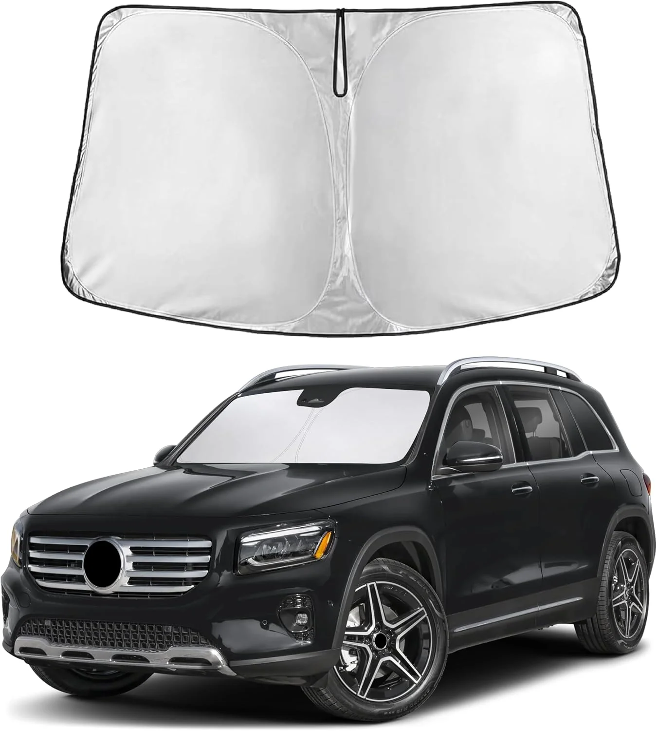 Parasol para parabrisas EcoNour compatible con Mercedes Benz GLB 2020-2026