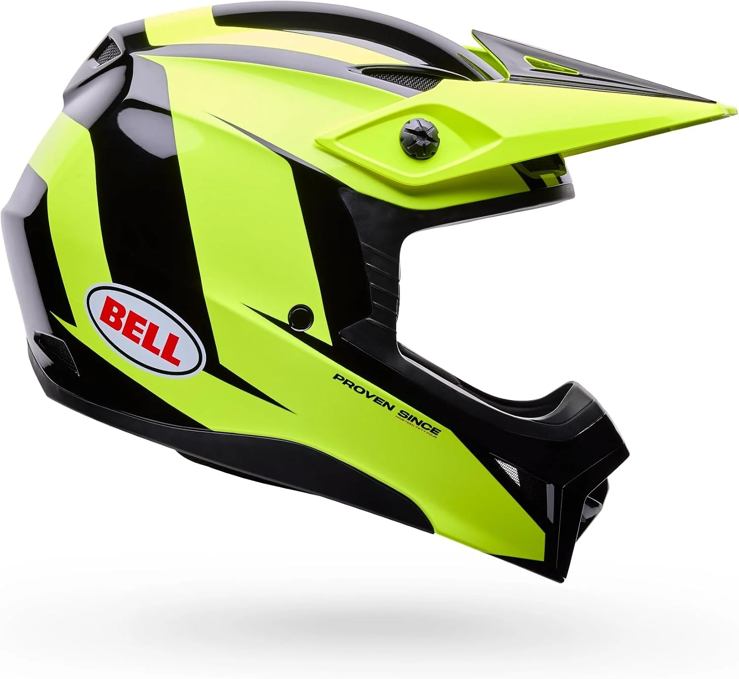 Casco Bell MX-10 MIPS Amarillo/Negro Talon Mediano