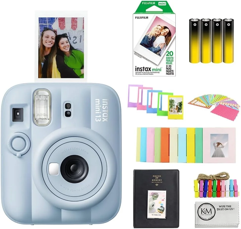 Cámara instantánea Fujifilm Instax Mini 13 Frost Blue con accesorios