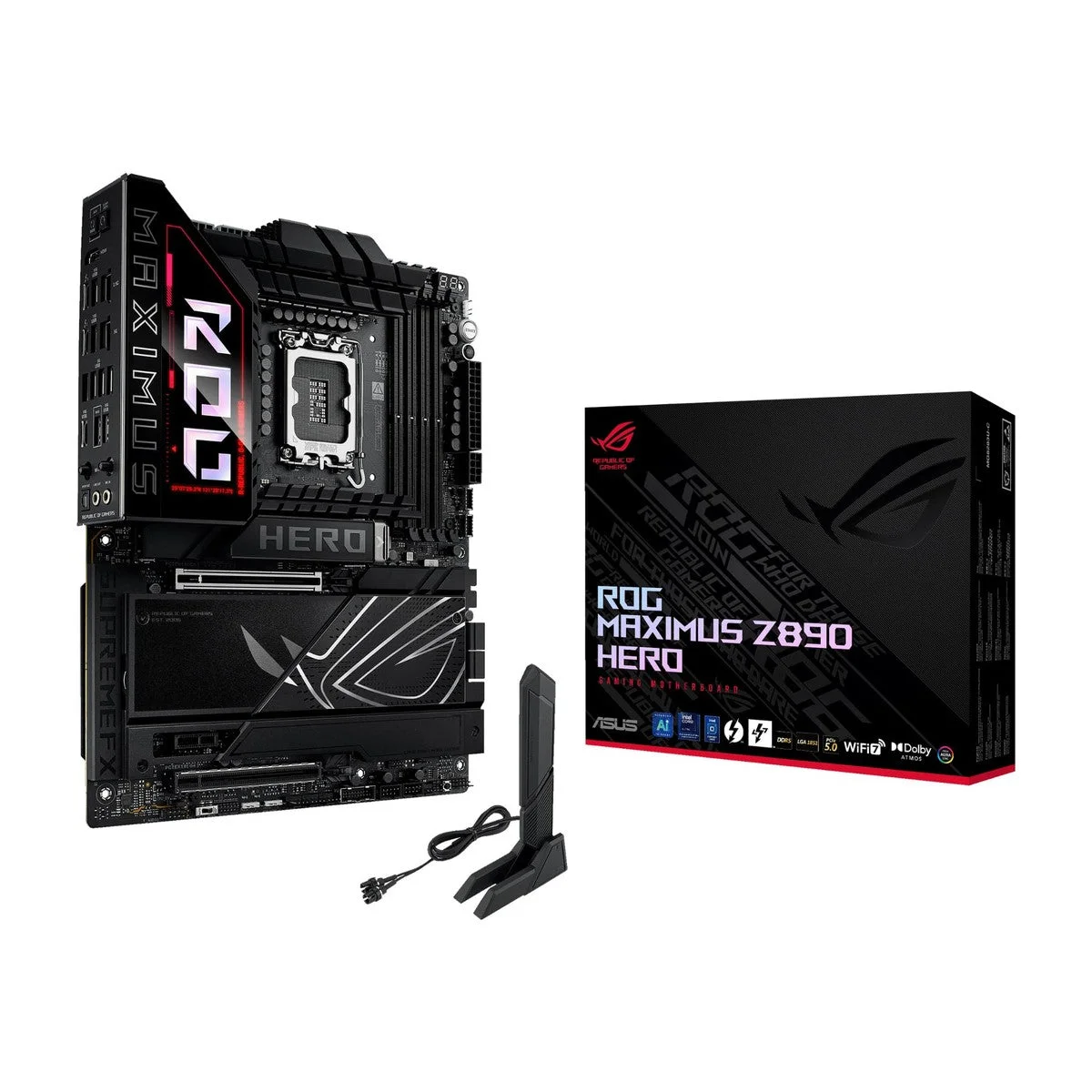 Placa Madre ASUS ROG Maximus Z890 Hero Intel LGA 1851 ATX