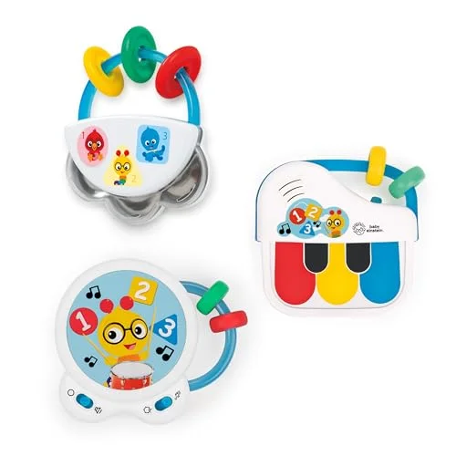 Baby Einstein Small Symphony 3-Piece Musical Toy Set, Ages 3+ Months, for Boy or Girl