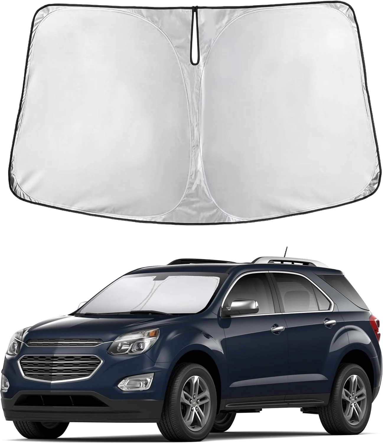 Parasol para parabrisas EcoNour compatible con Chevrolet Equinox 2010-2017