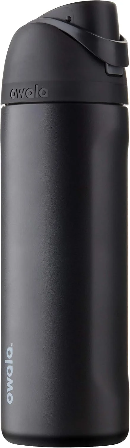 Termo Owala FreeSip acero inoxidable 24 oz gris oscuro