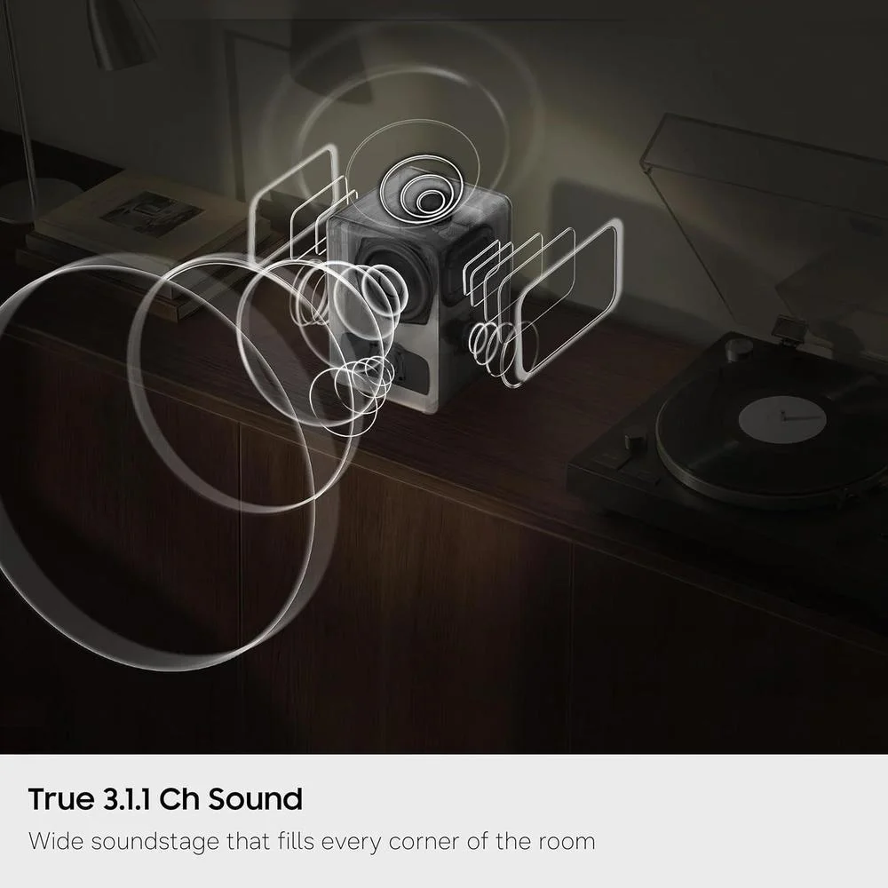 Samsung Music Studio 7 Altavoz Inteligente con Dolby Atmos, Q-Symphony, WiFi y Bluetooth, Modelo 2026
