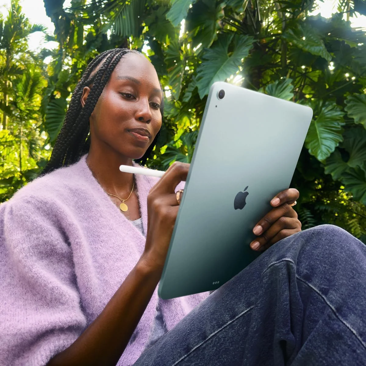 Apple iPad Air M4 11" Wi-Fi + Cellular (5G) - Púrpura