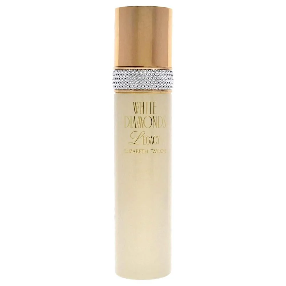 Elizabeth Taylor White Diamonds Legacy EDT Spray para Mujeres, fragancia floral larga duración