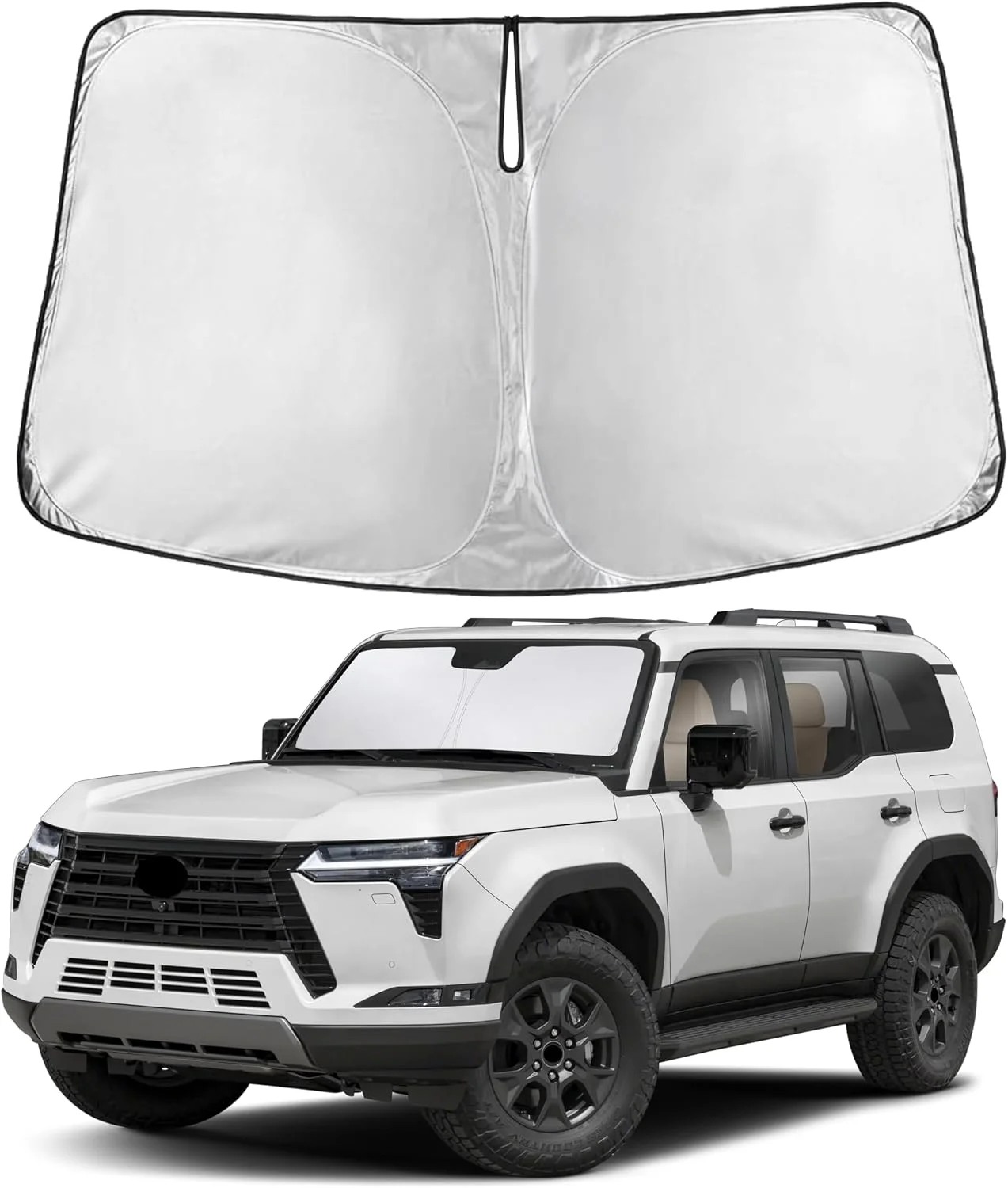 Parasol para parabrisas EcoNour compatible con Lexus GX550 2024-2025