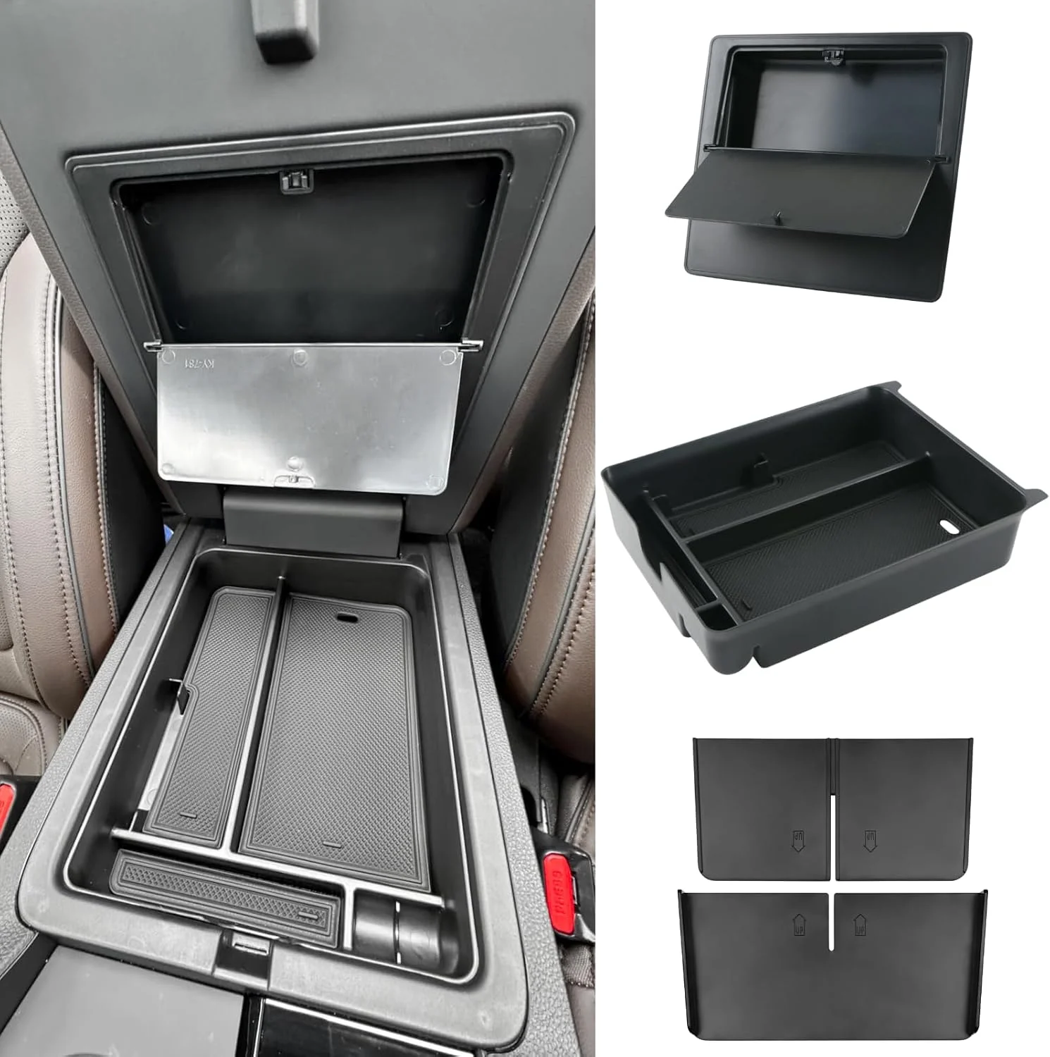 Center Console Organizer for 2024-2026 Honda Pilot/Passport/Ridgeline