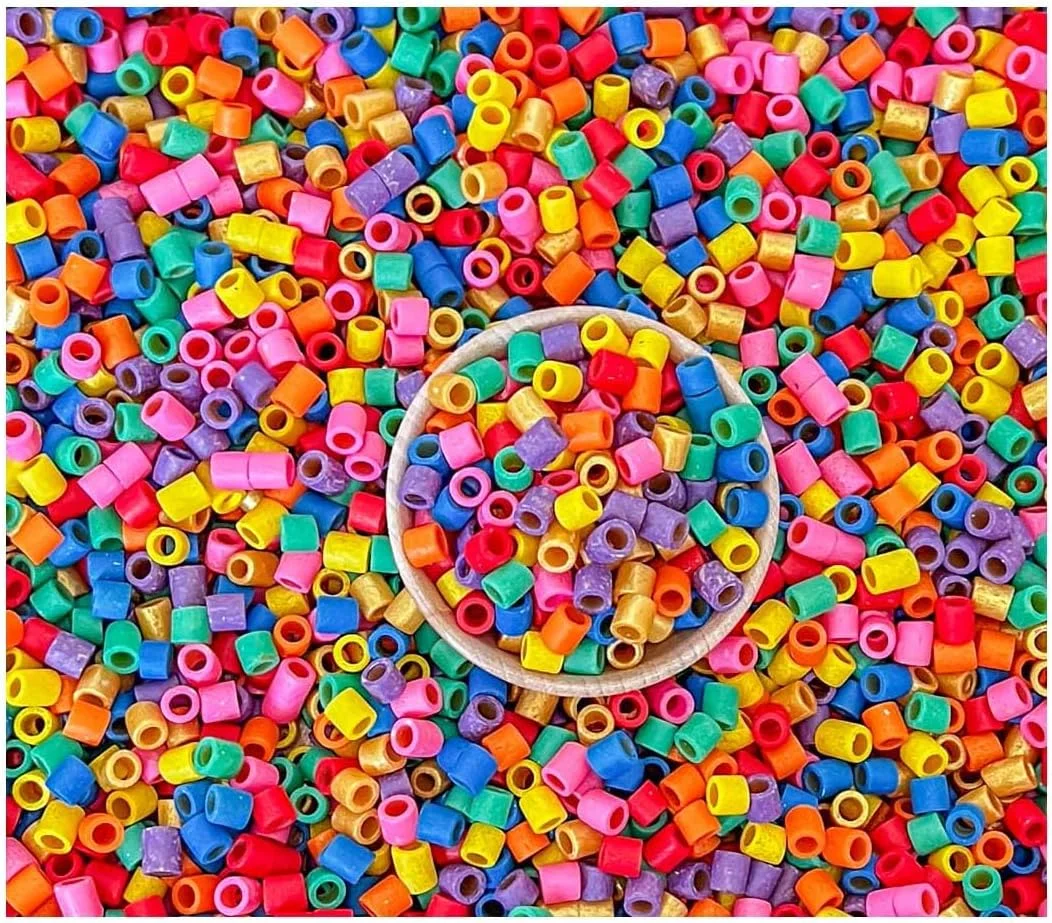 4 Cups of Rainbow Ditalini Pasta Sensory Bin Filler for Sensory Table