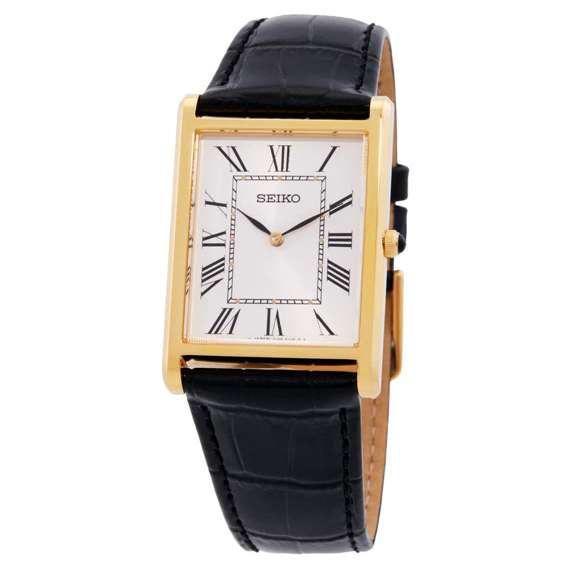 Reloj Seiko Classic Cuarzo - Esfera Blanca 27mm (SWR104P1)