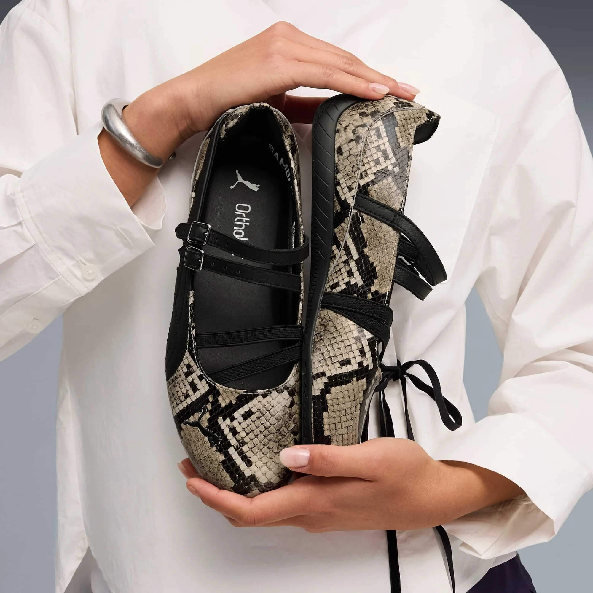 PUMA Balerinas Speedcat Ballet Snake Print para mujer