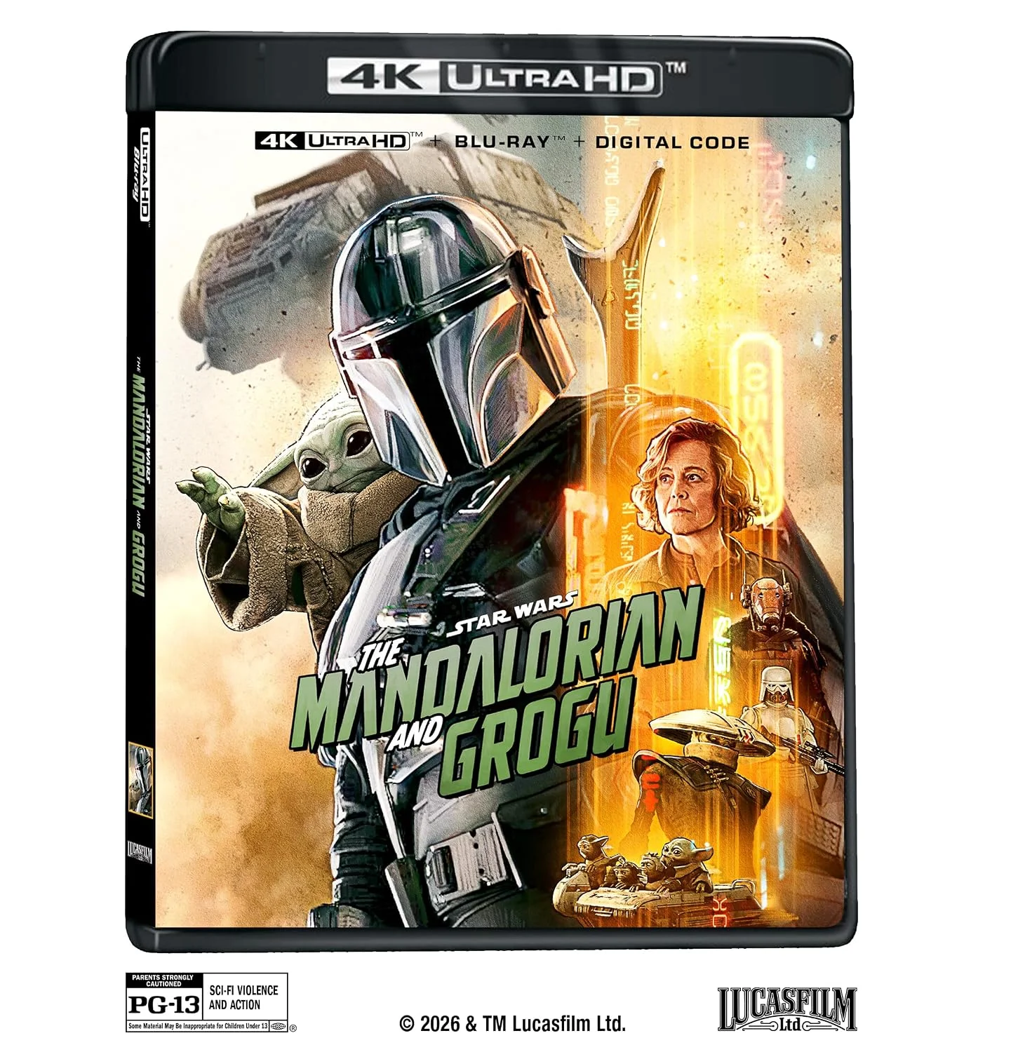 DVD/Blu-ray The Mandalorian and Grogu UHD/BD Combo + Digital
