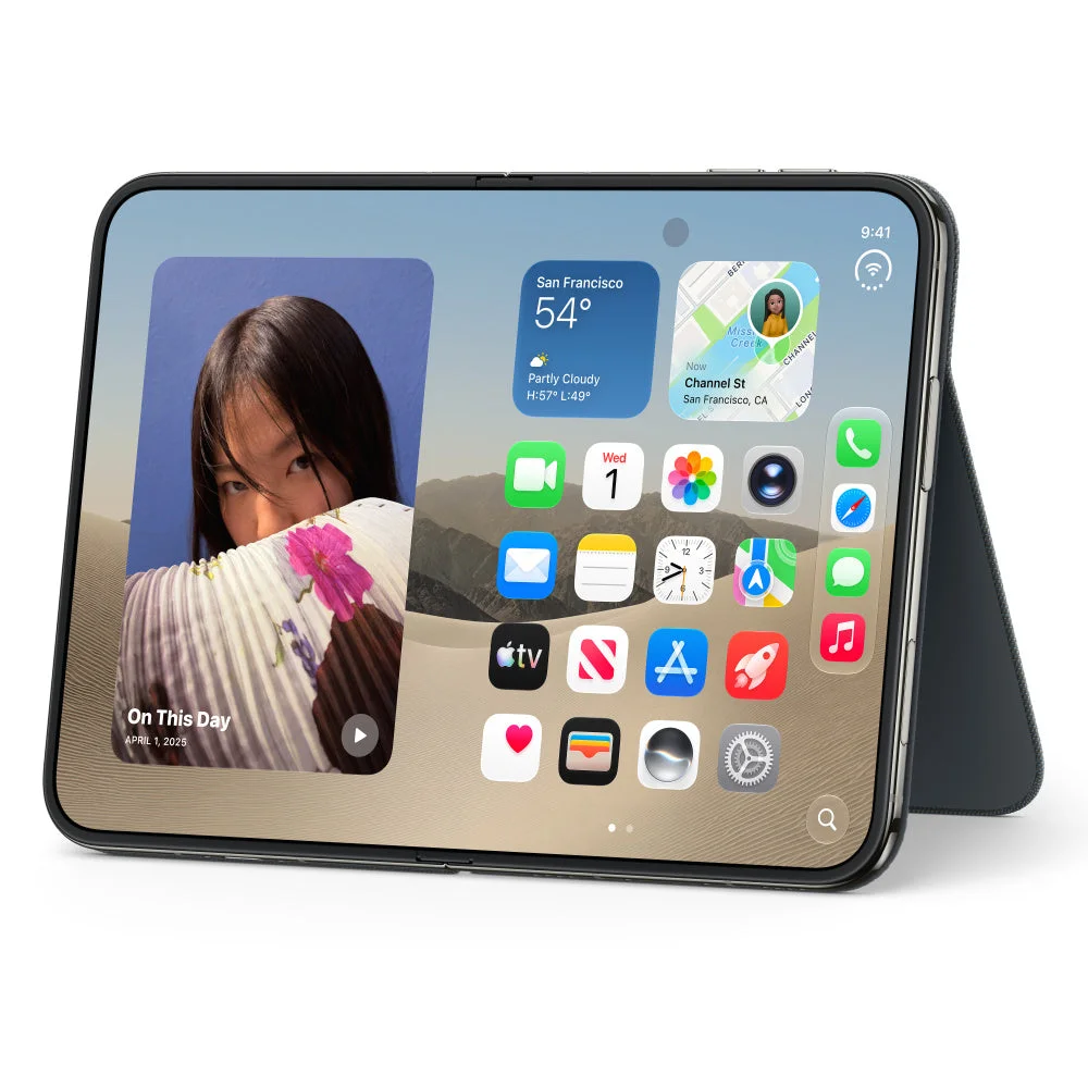 iPhone Duo Folio with Kickstand Navy Blue - MKR74ZM/A