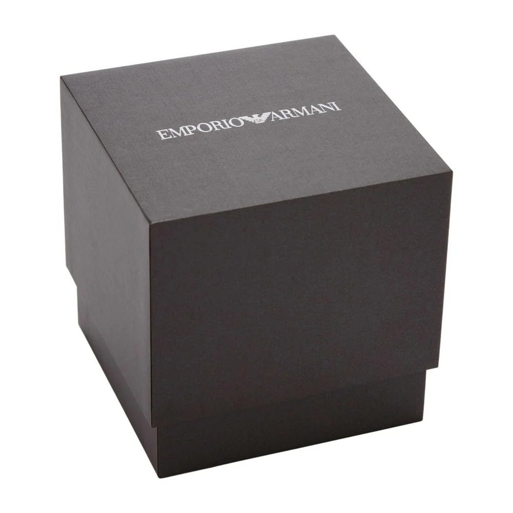 Reloj cronógrafo para hombre Armani Exchange con correa de piel de becerro, elegante y funcional