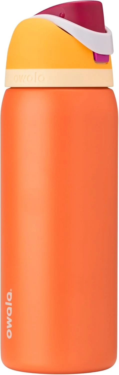 Botella de agua Owala FreeSip acero inoxidable 32 oz Citrus Crush
