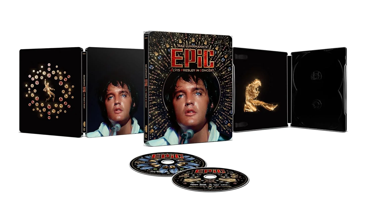 DVD/Blu-ray EPiC: Elvis Presley in Concert - Deluxe Steelbook 4K UHD