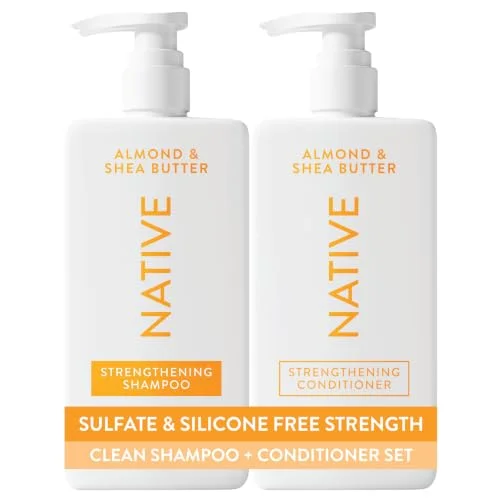 Set de Champú y Acondicionador Native Almendra y Manteca de Karité 16.5 fl oz