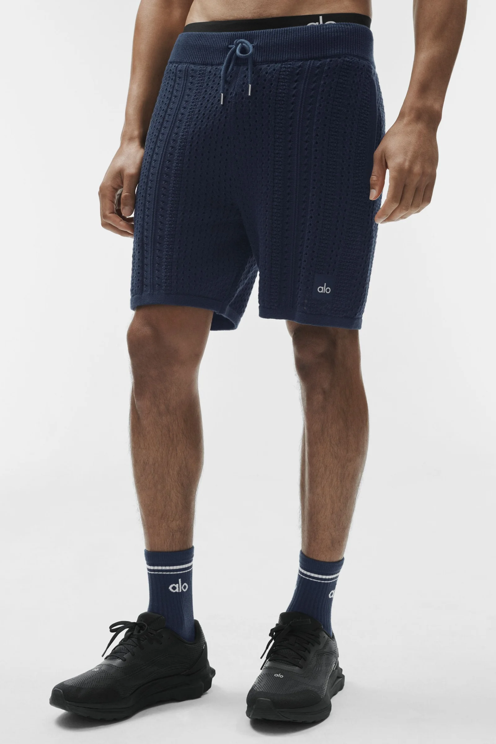 Alo Yoga 7" Coastline Knit Short - Navy