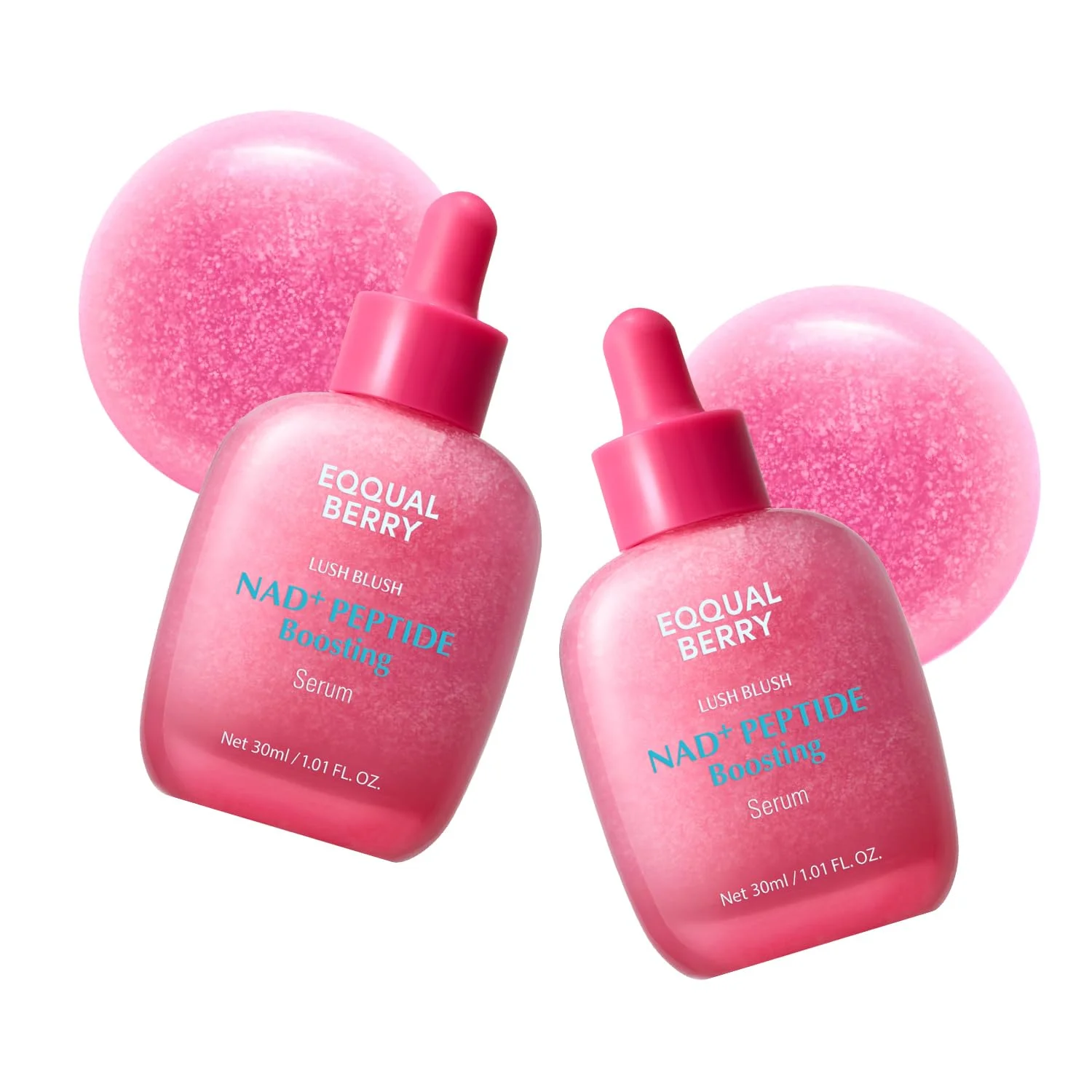 Sérum Facial EQQUALBERRY NAD+ Peptide Boosting Pack Doble