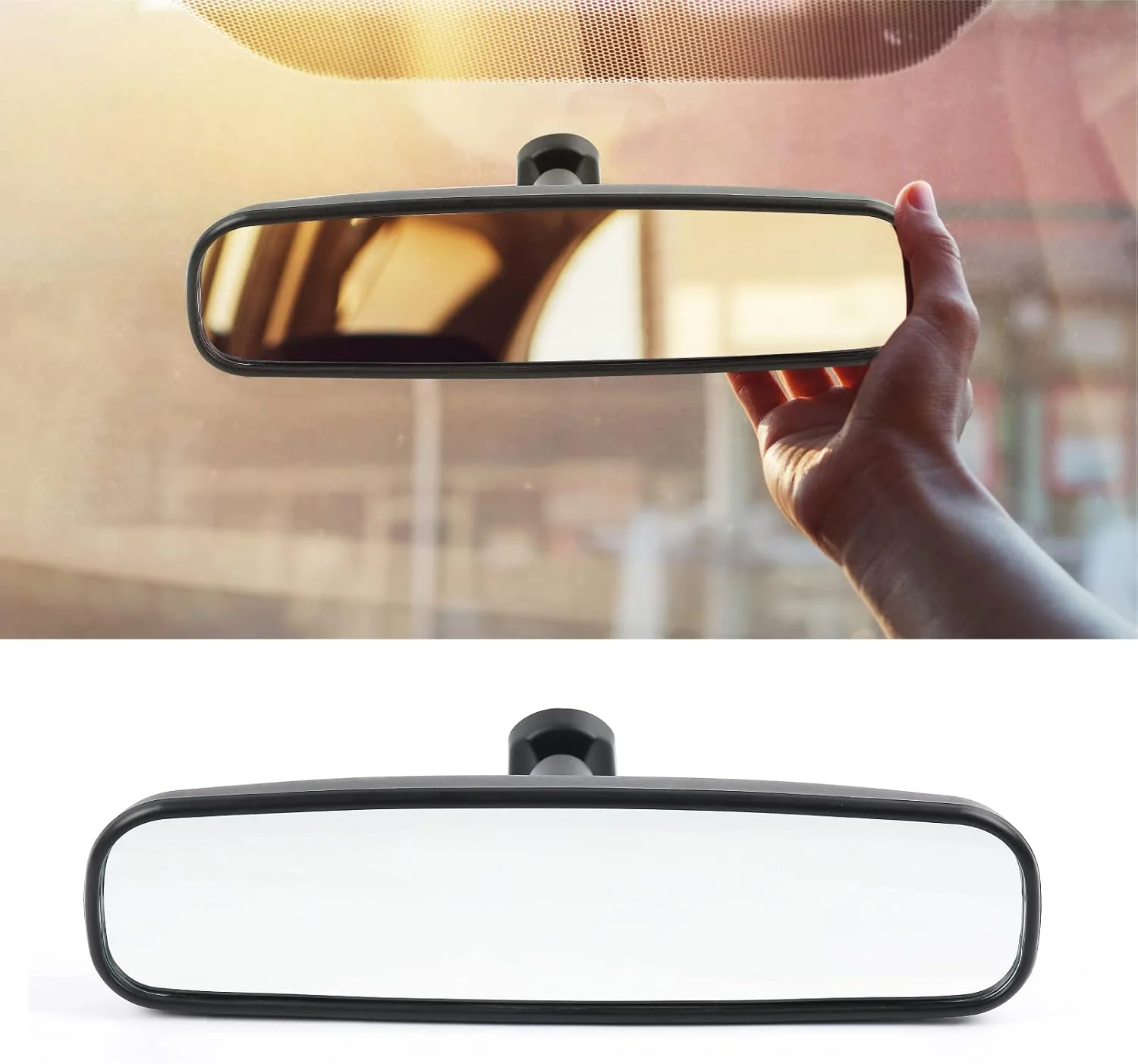 Aksolont Rear view mirror. Day/Night Interior Universal RearView Mirror